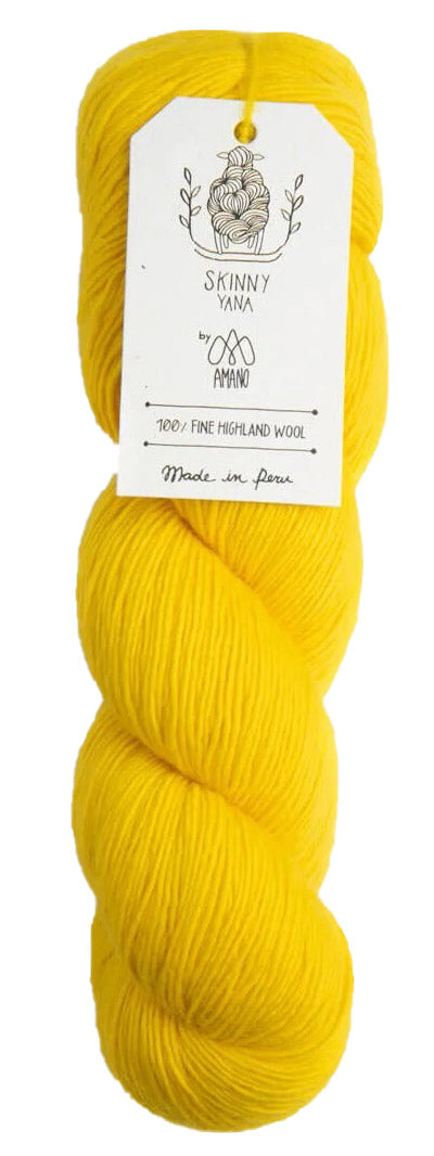 Amano Skinny Yana - Pineapple (Color #1510) - FULL BAG SALE (5 Skeins)