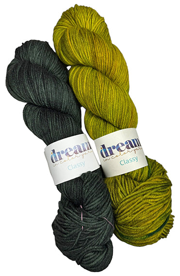Dream in Color Classy One of a Kind Colors - Sleepy Hollow - Dye Lot A (2 SKEINS)