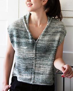 Sleeveless Top With Pockets - Included in Noro Knitting Magazine Issue #10