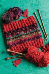 A Noro Kashirukuru or Silk Garden Pattern Slip Stitch Cowl (PDF) on sale at Little Knits