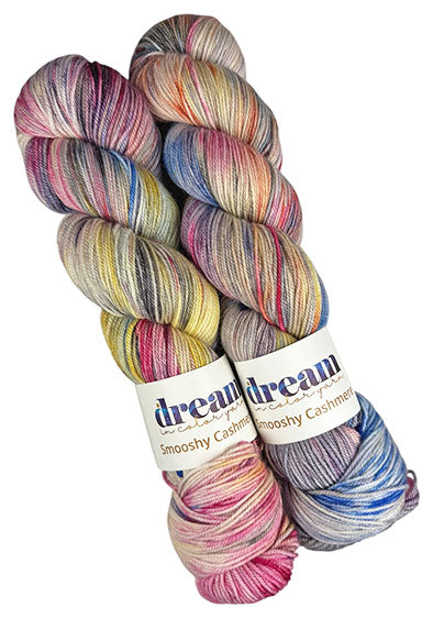 Smooshy with Cashmere One of a Kind Colors - Stormy Sunrise (2 SKEINS)