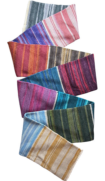 BIG Supersocke Merino Blend Sample - 12 Colors Knit Together