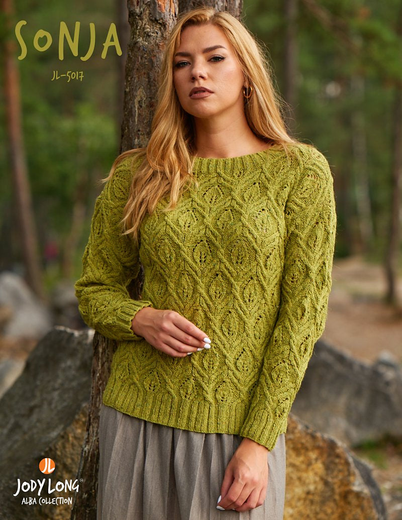 A Jody Long Alba Pattern - Sonja Sweater (PDF File)