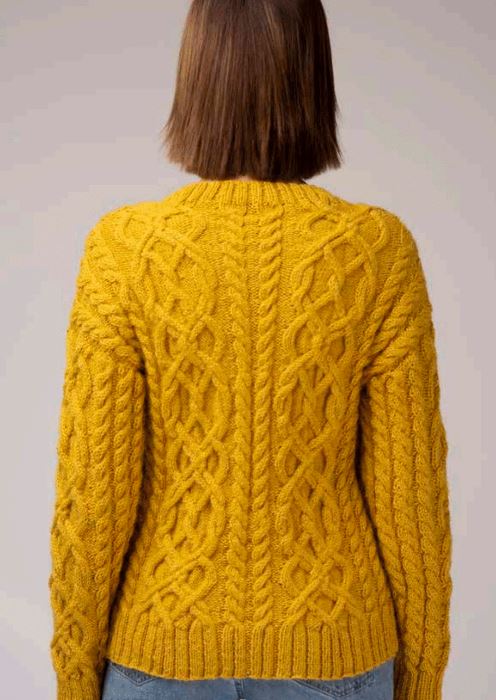 Sofia Sweater - A Mirasol Llama Una Pattern (PDF File)