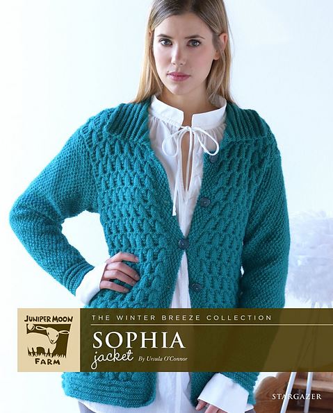 A Juniper Moon Farm Stargazer Pattern - Sophia Jacket (PDF File)