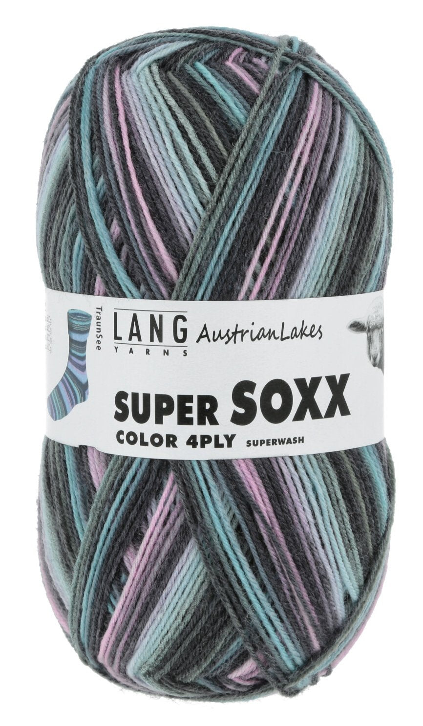 Lang Super Soxx Austrian Lakes - Traunse Lake (Color #422)