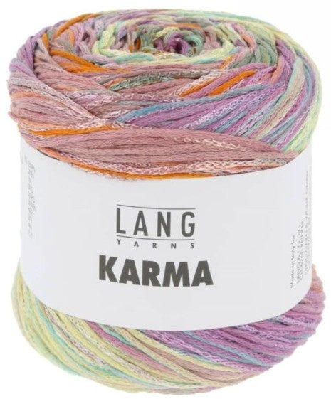 Lang Yarns Karma - English Rose (Color #06) - TEN SKEIN BAG - 70% OFF SALE!