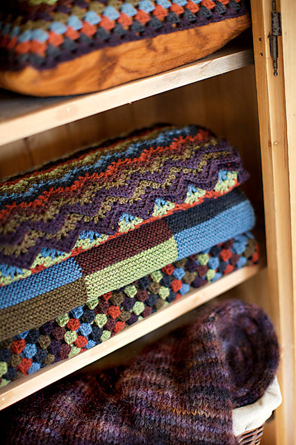 A Churchmouse Yarns and Teas Crochet Pattern - Vintage Crocheted Throw & Afghan (PDF)