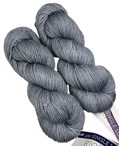 Malabrigo Rios One of a Kind - Steel Grey Sky (TWO SKEINS)