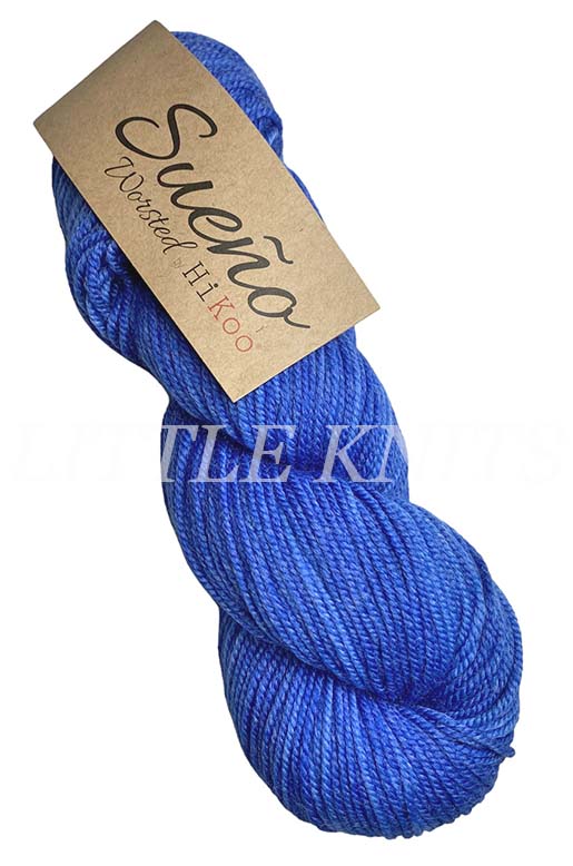 Hikoo Sueno Worsted - Summer Skies Tonal (Color #1536) on sale at 50-55% off at Little Knits