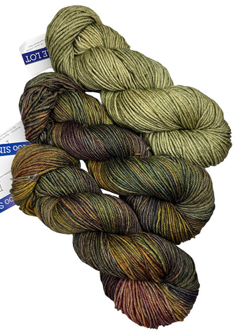 Malabrigo Rios One of a Kind - Sunset at the Trail (THREE SKEINS)