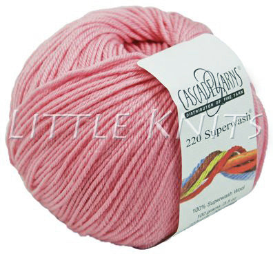 Cascade 220 Superwash - Light Peachy Pink (Color #1941) - Dye Lot 7K8891