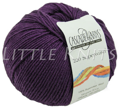 Cascade 220 Superwash - Royal Purple (Color #803)