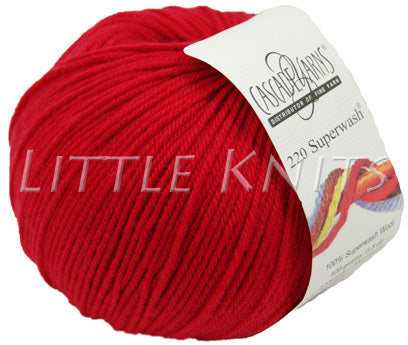 Cascade 220 Superwash - Really Red (Color #809)
