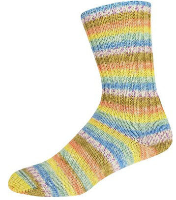 Supersocke Silk - Sunny Day on the Sea (Color #3171)