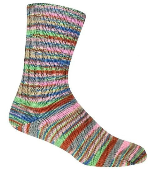 Supersocke Panama - Cliffside Flowers (Color #3190)