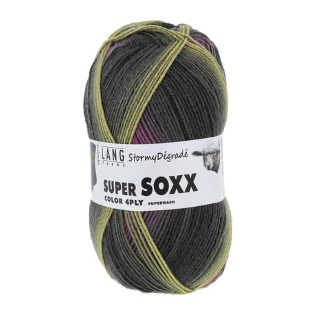 !Lang Super Soxx Stormy Degrade - Mysterious Sunset (Color #336)