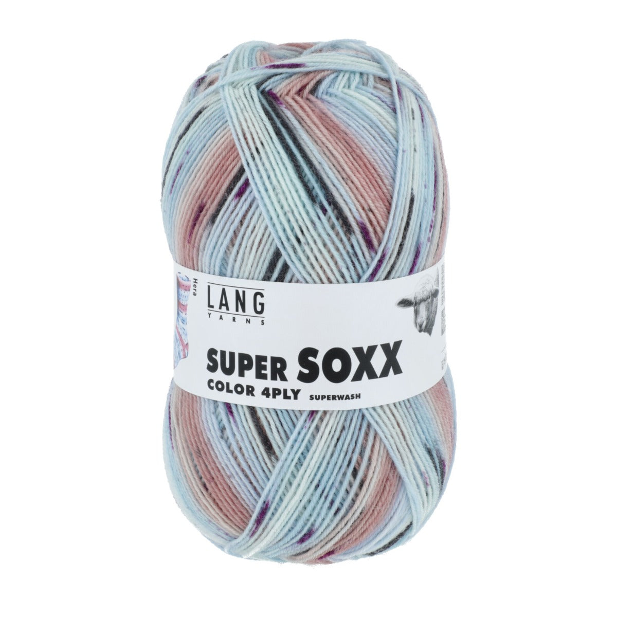 !Lang Super Soxx Greek Myths - Hera (Color #368) - FULL BAG SALE (5 Skeins)