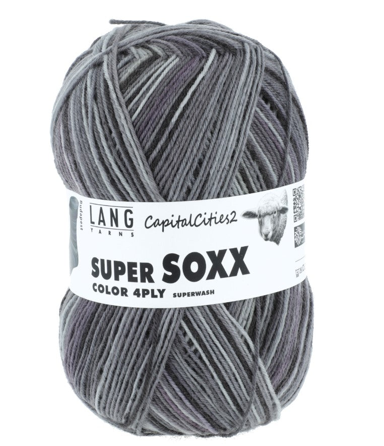 !Lang Super Soxx Capital Cities - Budapest (Color #382)