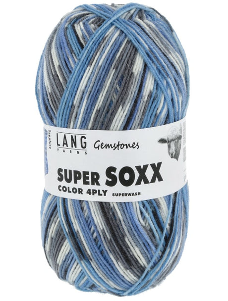 Lang Super Soxx Gemstones - Sapphire (Color #388)