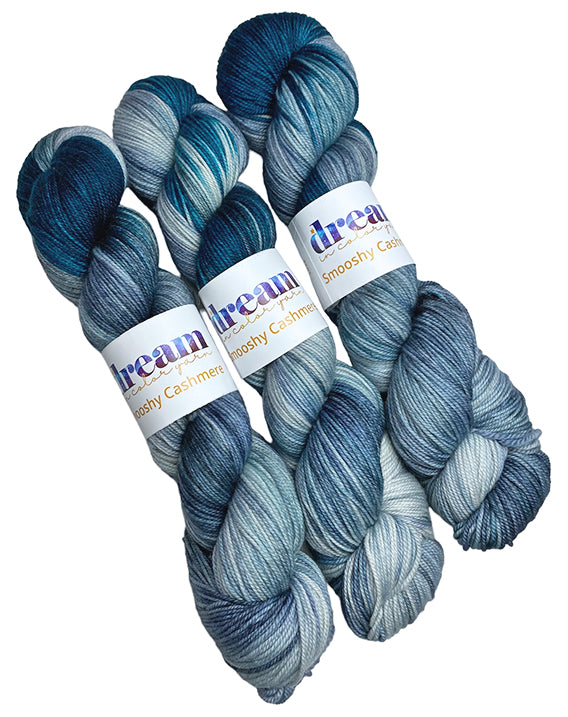 Dream in Color Smooshy with Cashmere One of a Kind - Arctic Seas - Price is for ONE Skein