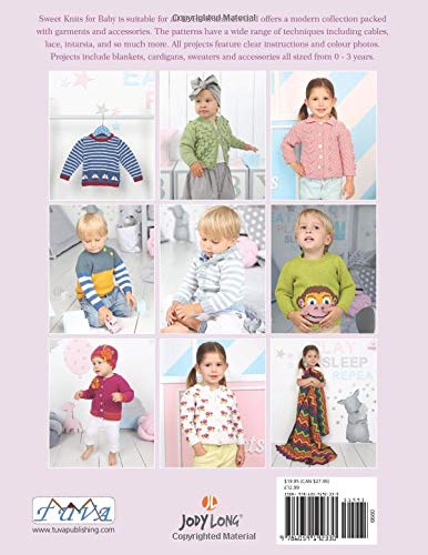 !!Sweet Knits for Baby by Jody Long (30 patterns) - FREE SHIPPING W/IN CONTIGUOUS US