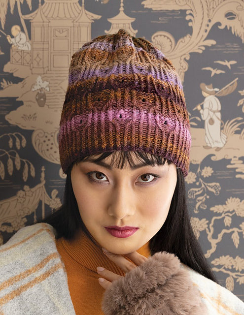 A Noro Tabi Pattern -  Alternating Rib Hat (PDF)