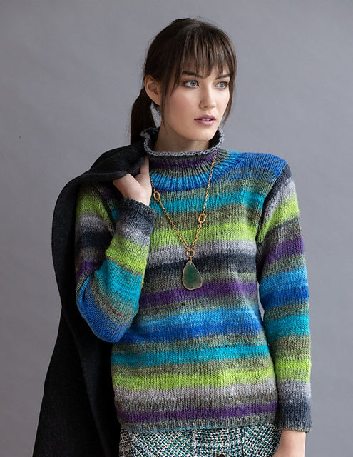 A Noro Tabi Pattern - Turtleneck Pullover (PDF)