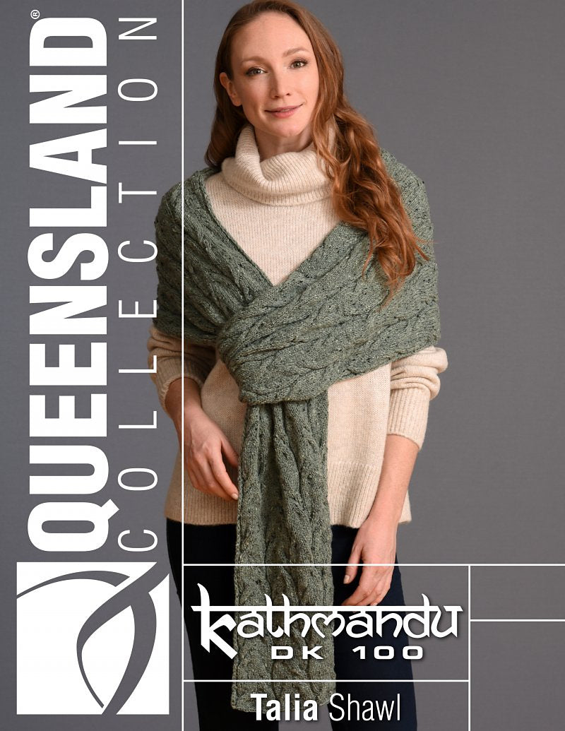 A Queensland Kathmandu DK Pattern - Talia Shawl (PDF File)