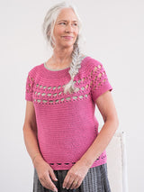 A Berroco Pima Soft Pattern - Tatin Crochet Top (PDF File)