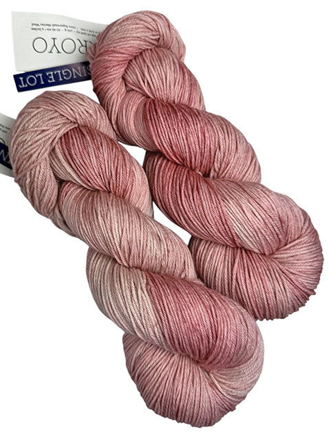 Malabrigo Arroyo One of a Kind Colors - Tea Rose (TWO SKEINS)