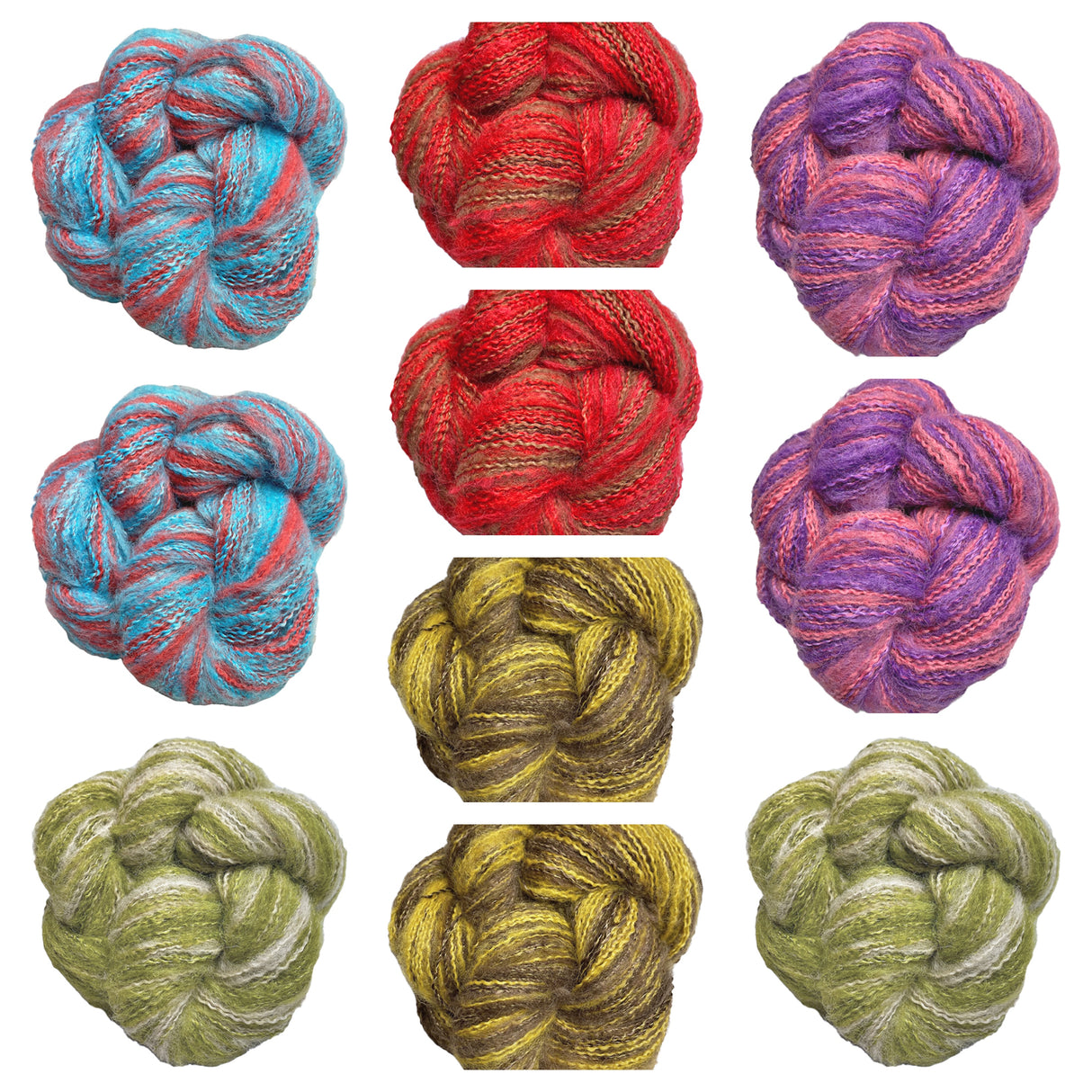 HIKoo Timidity TEN SKEIN MYSTERY BAG - 2/2/2/2/2 Color Split - 70% OFF SALE!