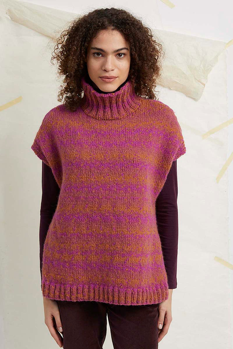 A Lang Bergen Pattern - T-Neck Pullover (PDF)