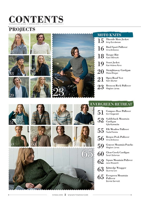 Interweave Knits - Spring 2018 (Out of Print)