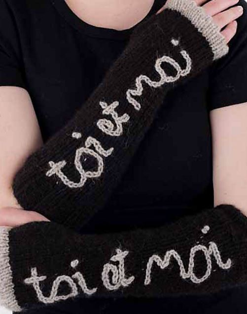 Toi and Moi Armwarmers- Free Download with Stratus Purchase of Four or More Skeins