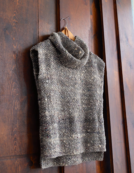 A Noro Tsuido Knitting Pattern - Shido Vest and Cowl (PDF)