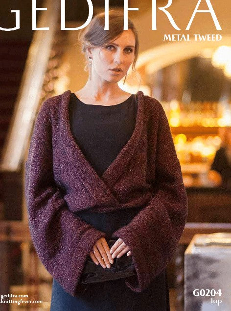 A Gedifra Knitting Pattern - Top G0204 - Free with Purchases