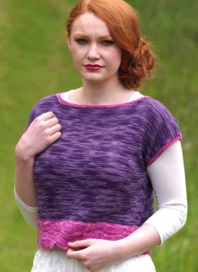 A Nuble Pattern - Mealt Tee (PDF) - FREE WITH ORDERS OF 6 SKEINS OF NUBLE (ONE FREE PATTERN PER ORDER)