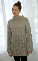 Llama Una Pattern - Top-Down Lace Tunic (PDF File)