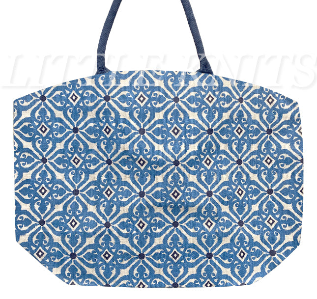 Large Patterned Tote Bag - Curiosity