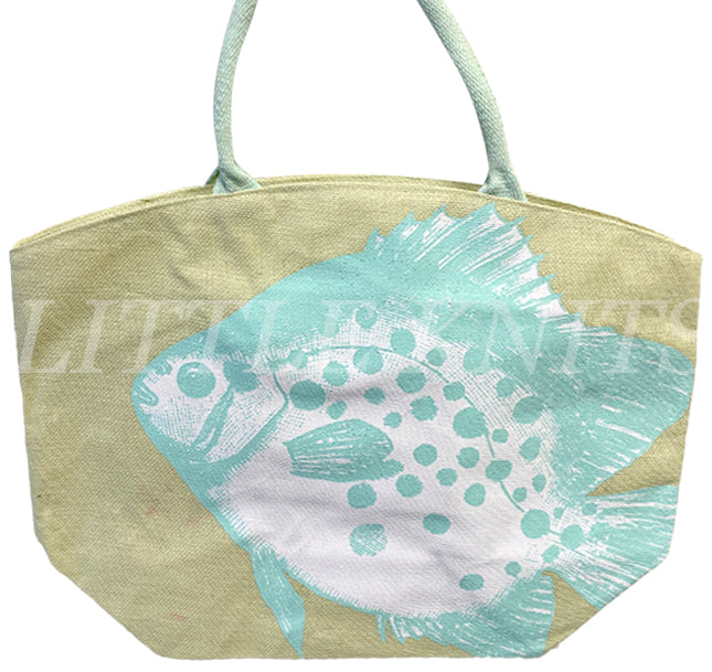 Large Reef Tote Bag - Tropical Fish