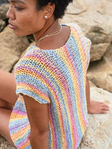 A Berroco Vivo Pattern - Tourmaline Crochet Cardigan (PDF File)