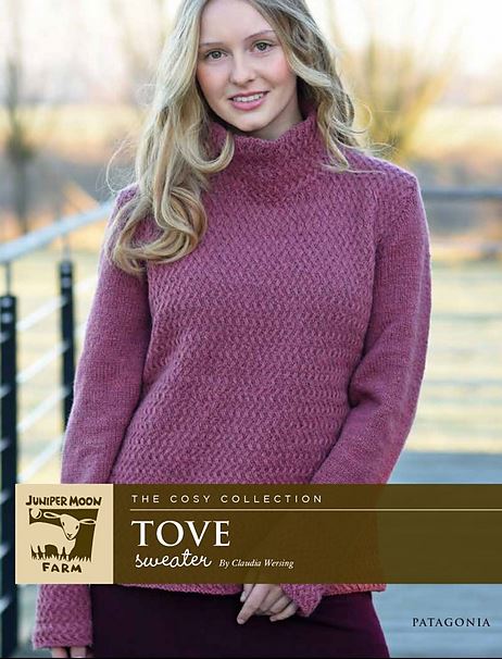 A Juniper Moon Patagonia Organic Merino Pattern - Tove Sweater (PDF)