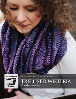 A Juniper Moon Farm Herriot Crochet Pattern - Trellised Wisteria Cowl (PDF)