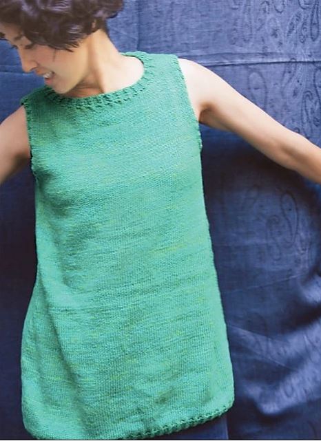 A Noro Sonata Pattern - Tunic Tank Top #20 (PDF)