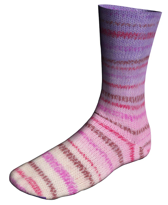 Lang Twin Soxx Watercolor - O'Keeffe (Color #457)