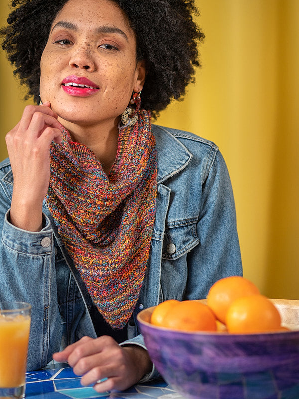 A Berroco Carousel Pattern - Tyanna Bandana Cowl (PDF)