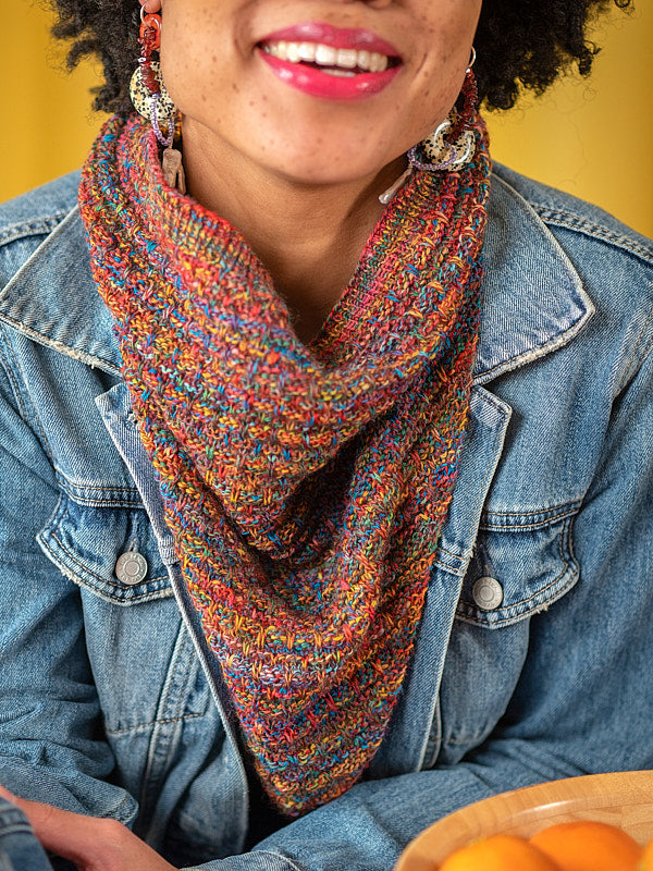 A Berroco Carousel Pattern - Tyanna Bandana Cowl (PDF)