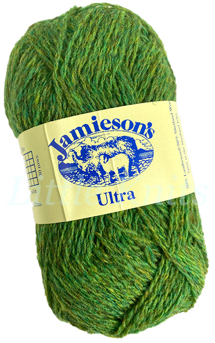 Jamieson's of Shetland Ultra Lace Weight Yarn - Leprechaun (Color #259)