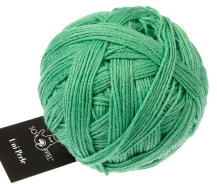 Schoppel Uni Perle - Chlorophyll (Color #6691) - TEN SKEIN BAG